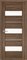 Межкомнатная дверь Profil 41RTX Дуб Серый Мателюкс - фото 51165