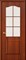 Межкомнатная дверь DF 32С Итальянский Орех Хрусталик - фото 55278