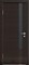 Межкомнатная дверь с шумоизоляцией Rw 31dB Prima M907 Венге LACOBEL Черный - фото 56364