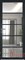 Алюминиевая межкомнатная дверь AG Loft 709 Noire RAL 7021 Transparent - фото 57227