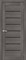 Межкомнатная дверь BX-22 Грей LACOBEL черный - фото 59772