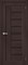 Межкомнатная дверь BX-29 Венге LACOBEL черный - фото 59781