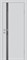 Межкомнатная дверь Profil 6SE ABS Манхэттен LACOBEL Серебряный - фото 62891