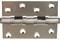 Петля латунная врезная на подшипниках MBU-4BB SN Белый никель - фото 64323