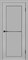 Межкомнатная дверь Profil 2.44VR Манхэттен LACOBEL Черный - фото 77493
