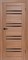 Межкомнатная дверь Profil 2.80VX Салинас светлый LACOBEL Черный - фото 77519