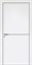 Межкомнатная дверь Profil 12VN ABS Белый матовый Black Edition - фото 83344
