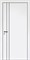 Межкомнатная дверь Profil 42VN ABS Белый матовый Black Edition - фото 83345