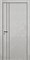 Межкомнатная дверь Profil 42VN ABS Бетон Платина Black Edition - фото 83346